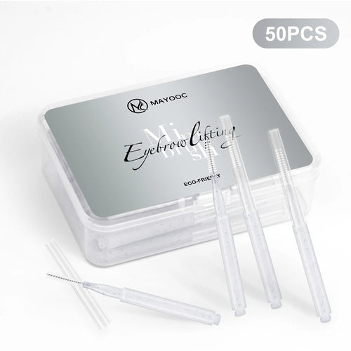 MAYOOC Mini Eyebrow Brush Brow Perm Brush Disposable Brow Lifting
