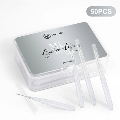 MAYOOC Mini Eyebrow Brush Brow Perm Brush Disposable Brow Lifting