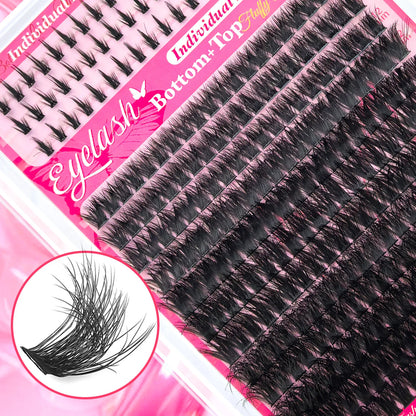 Show-Stopping Top & Bottom Lash Kit – 250/740 Cluster Bombshell Fluffy