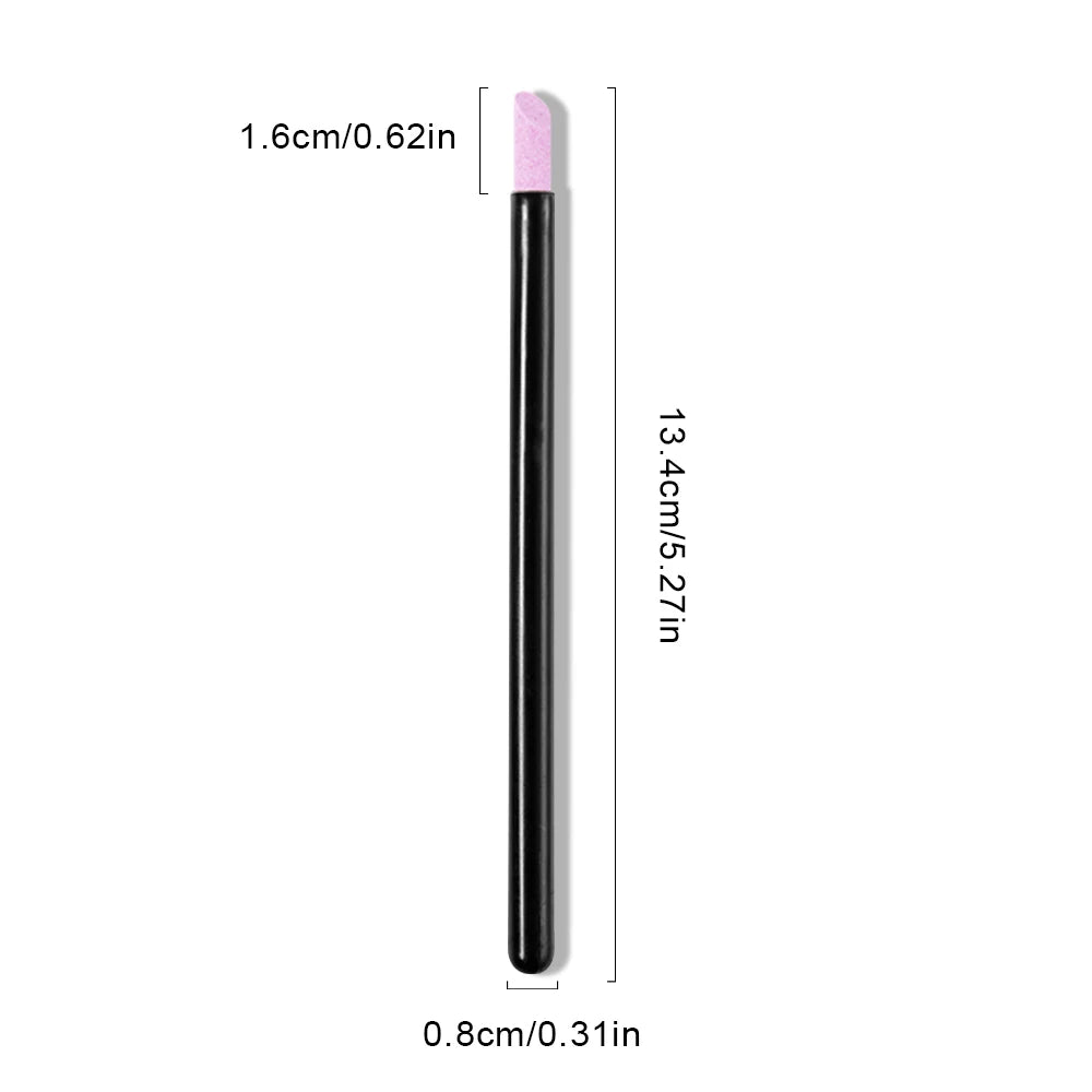 Quartz Stone Scrub Nail File Rods Cuticle Remover Dead Skin Remover