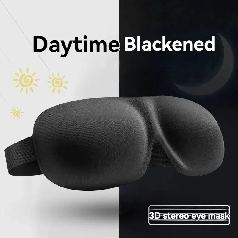 3D Non-Marking Three-Dimensional Eye Mask Without Nose Simple Solid