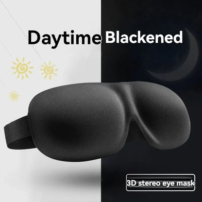 3D Non-Marking Three-Dimensional Eye Mask Without Nose Simple Solid