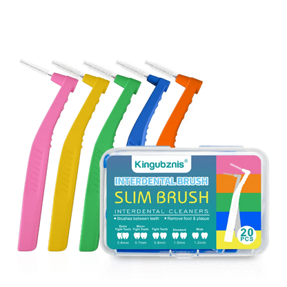 Kingubznis 20pcs  Interdental Brush For Dental Orthodontics Clean