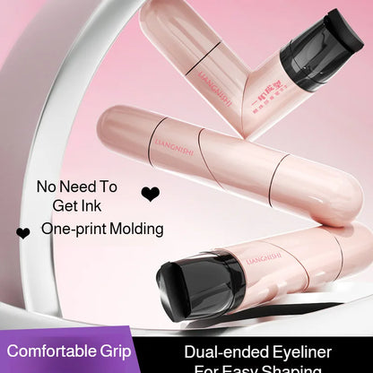 Eyeliner for Beginners Sweat-proof Double-headed Eyeliner Smudge-Proof