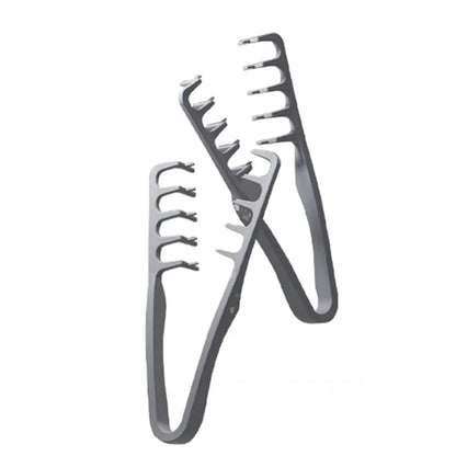 Volumizing Wide-Tooth Hair Styling Comb Curling Tools Fluffy Texture