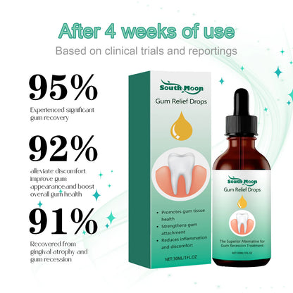 Gum Repair Drops Relieve Receding Gingival Swelling Gum Cleaning Care