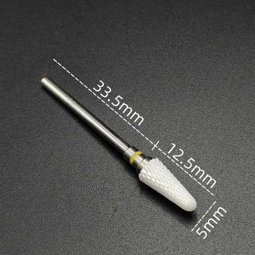 Ceramic Carbide Nail Drill Bit Rotate Burr Milling Nail Cutter Bits