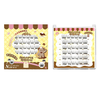Self-Adhesive No-glue Eyelashes Ultra-thin Sheet Series False