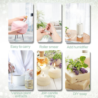 EUQEE 10ml Fragrance Oil Roll-On Long Lasting Scent La Vie Est Belle
