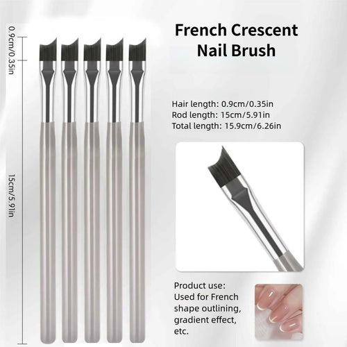 1/2PCS French Plaid Nail Art Brushes Set - Line Grid Pattern Drawing