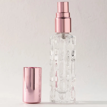 1pc 10ml Glass Portable Refillable Perfume Bottle Cosmetic Container