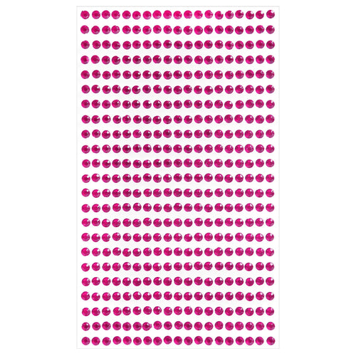 4mm Colorful Face Makeup Jewels Acrylic Temporary Tattoo Self Adhesive