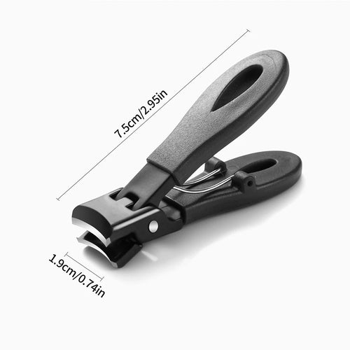 Portable Ultra Sharp Nail Clippers Stainless Steel Wide Jaw Opening