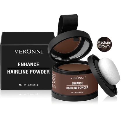 Hair Line Powder 4g Black Root Cover Up Natural Instant Waterproof