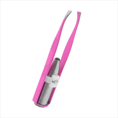 Eyebrow Tweezer with LED Light Smart Design Precision Eyelash Hair