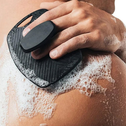1pc Soft Silicone Exfoliating Brush Cleanser Manual Body Cleansing