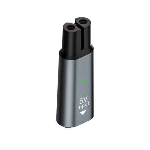 Brangdy 5V Type-C Shaver Adapter Charger Converter Fit for Philips One