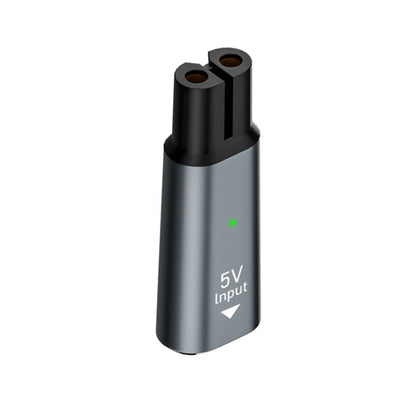 Brangdy 5V Type-C Shaver Adapter Charger Converter Fit for Philips One