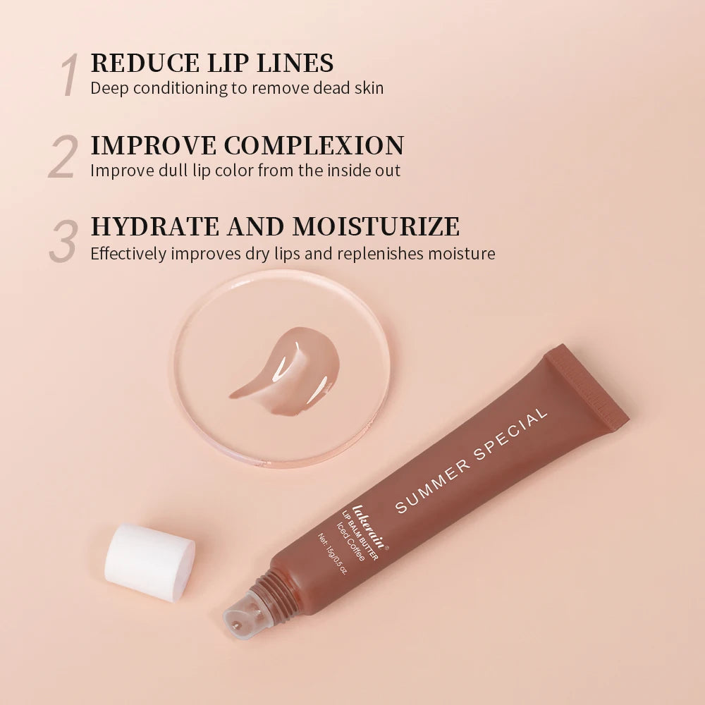 Summer Lip Balm Moisturizing Mirror Lip Gloss Lip Vanilla Mint Iced