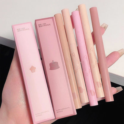 Dessert Lip Liner Automatic rotating waterproof lasting no color