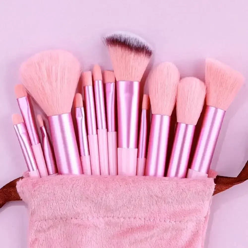 Professional Makeup Brush Set - Soft Fluffy Cosmetic Brushes for