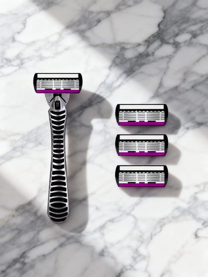 High Quality Man Safety Razor Blade 6 Layer German Stainless Steel