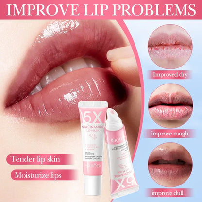 Remove Dark Lip Balm Lightening Melanin Mask Gloss Exfoliating Lip