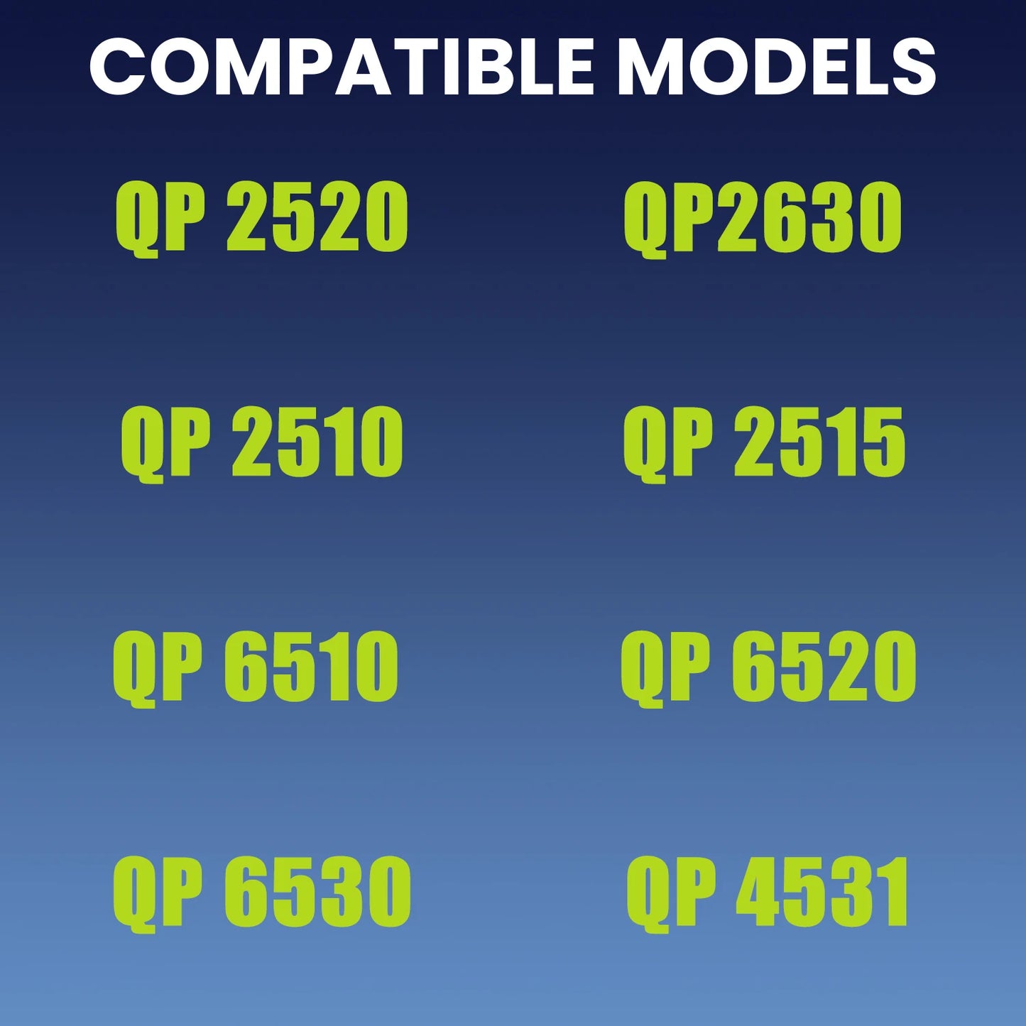 New Shaver Replacement Blades Compatible with One Blade QP2520 QP2630