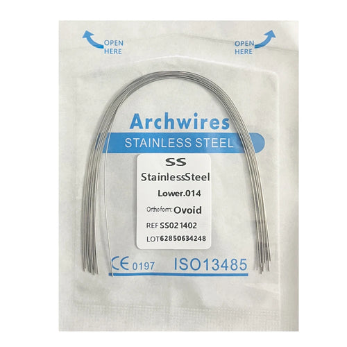 10pcs/Pack Dental Orthodontic Lingual Button Bottom Bondable Metal