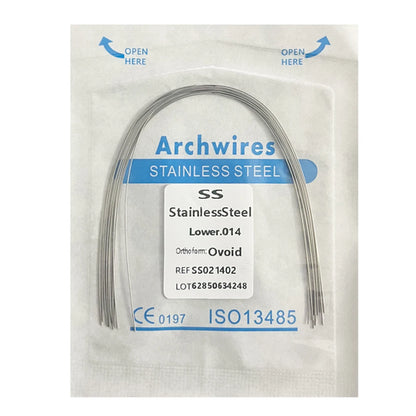 10pcs/Pack Dental Orthodontic Lingual Button Bottom Bondable Metal