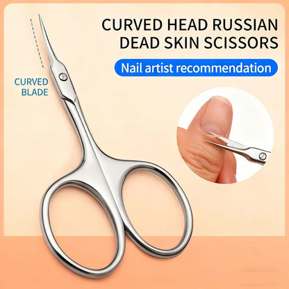 Professional Cuticle Scissors - for Dead Light Beige and Old,
