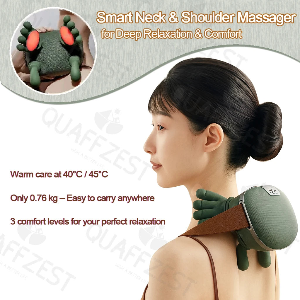 Bionic Finger Pressure Neck Massager Back and Shoulder Massager