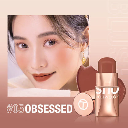 O.TWO.O Lipstick Blush Stick 3-in-1 Eyes Cheek and Lip Tint Buildable Waterproof