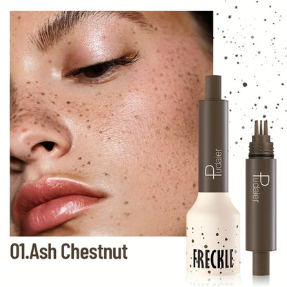 Freckle Stamp Makeup Pen Waterproof, Natural Look Dot Freckles, Long