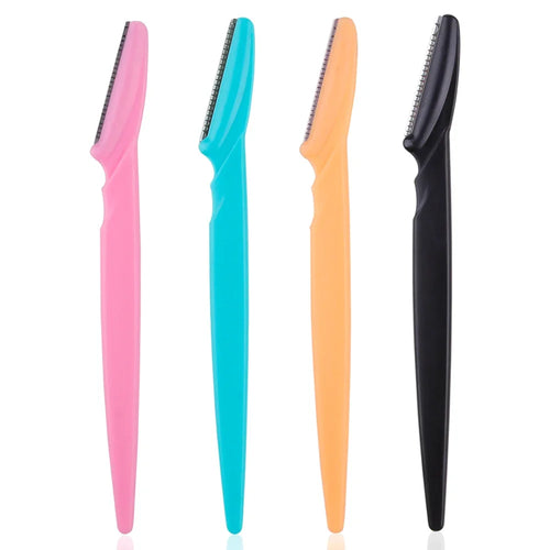 3/4/10Pcs Eyebrow Trimmer Face Blade Shaver Portable Eye Brow