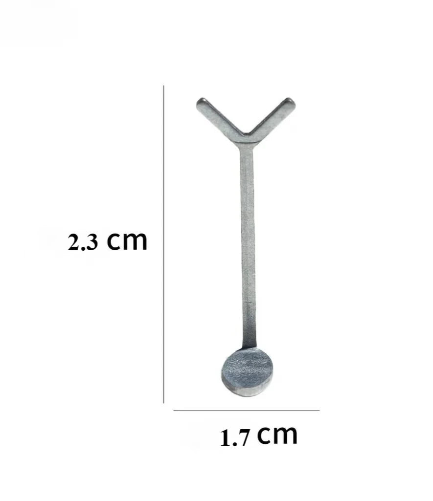 1/2/4pcY-shaped Love Heart Magnetic Auxiliary Tool For Match with Nail