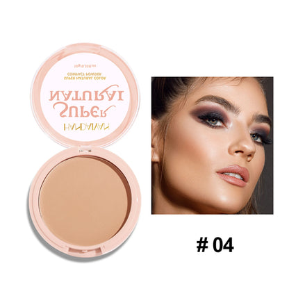 8 Color Matte Face Pressed Powder 24 Hours Oil Control Natural Setting