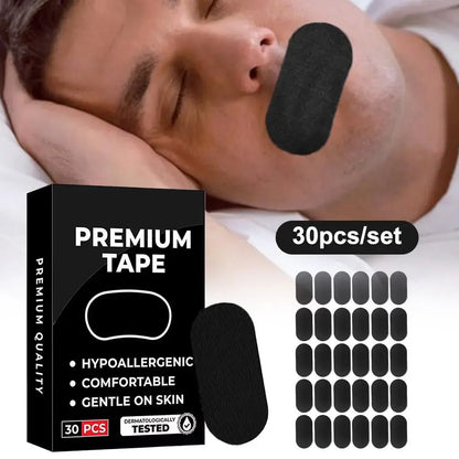 Elastic Sleep Tape for Snoring Stop Snoring Glue Tape Open Mouth