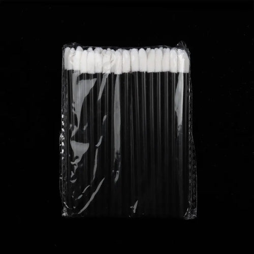 50 Pcs Disposable Lip Brush Makeup Tools Hollow Lip Wands Nylon Lip