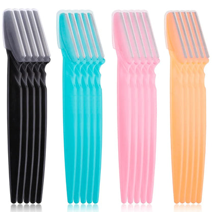 3/4/10Pcs Eyebrow Trimmer Face Blade Shaver Portable Eye Brow