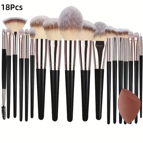 3-20PCS Makeup Brushes Set Soft Fluffy Eyeshadow Foundation Concealer