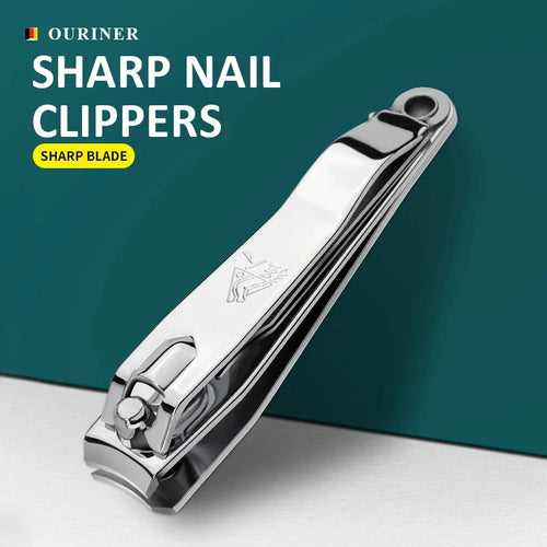 Nail Clippers Stainless Steel Sharpest Nail Cutter Duty Curved Edge
