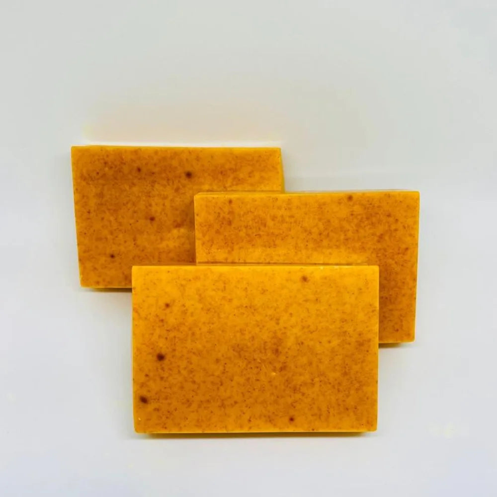 100g Turmeric Hand Made Soap, Lemon Kojic Acid Soap, Shower and Facial