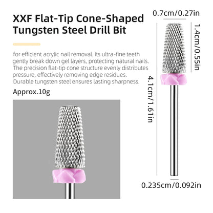 5 In 1 Tungsten Carbid Nail Drill Bits Milling Cutter For Remove Nail