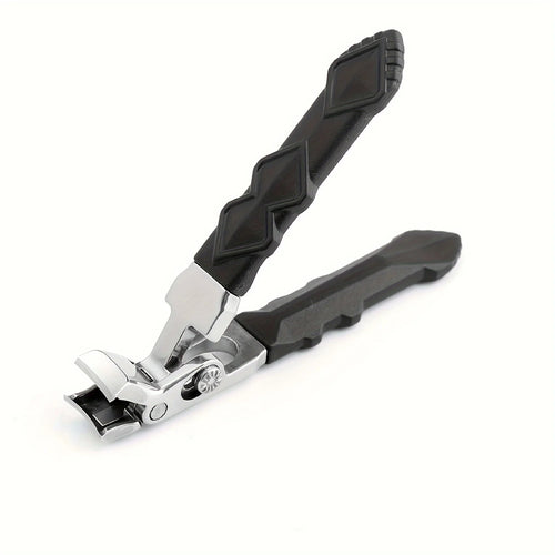 Professional Stainless Steel Toenail Clippers for Seniors, Wide Jaw,