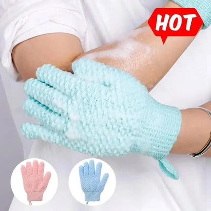 Silicone Back Scrubber Brush for Shower  Long Handle Body Deep