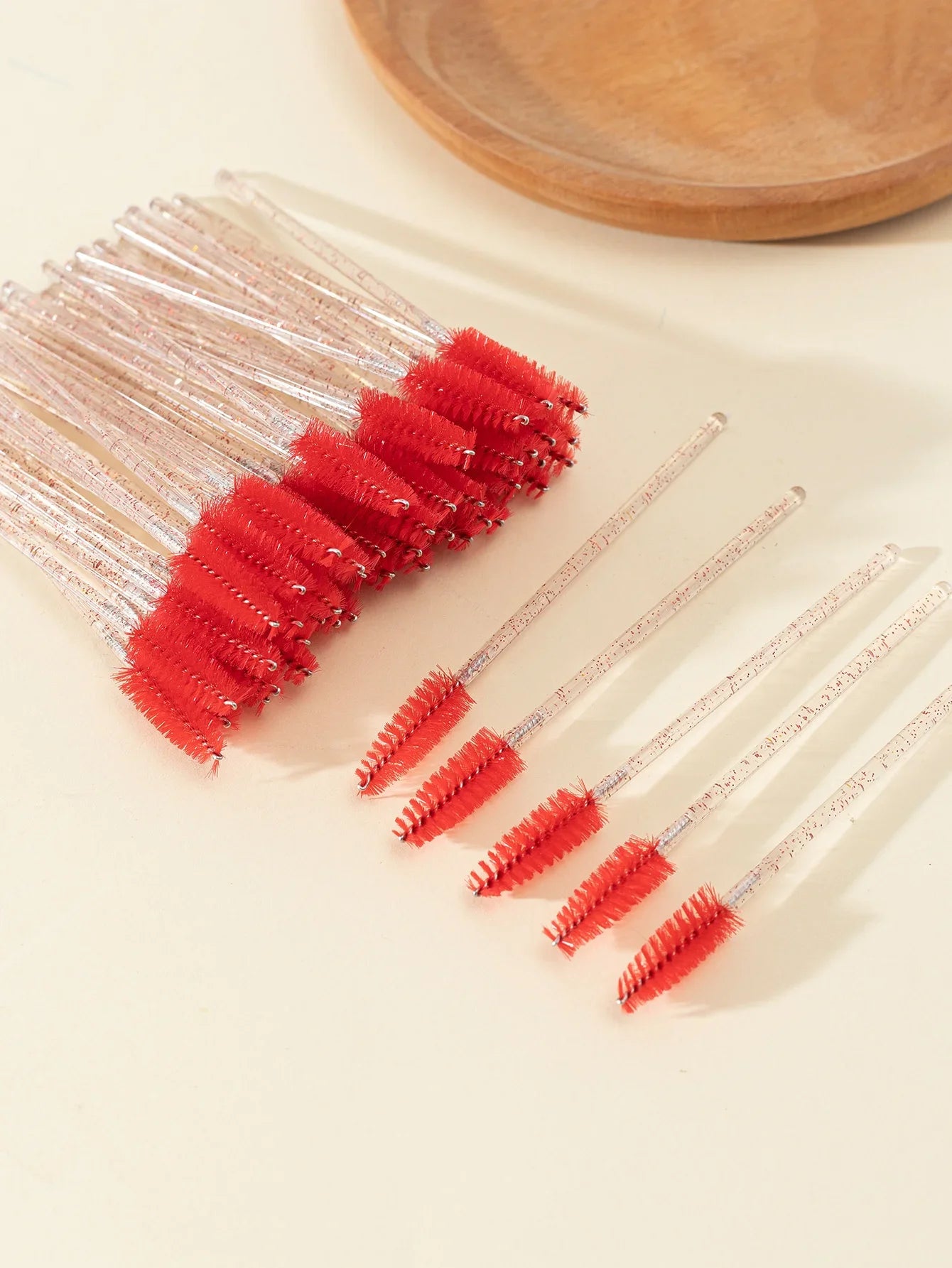 50 /100pcs  Eyelash Brushes Makeup Disposable Mascara Wands Applicator