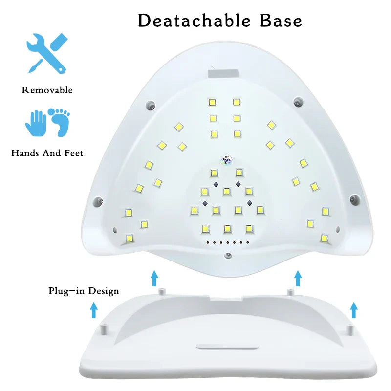 UV/LED Nail Lamps For Purposeful Nail Drying - 2 in 1