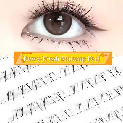 MIAOJIE 4-6mm No Glue False Eyelashes New Korean Style Lower Lashes