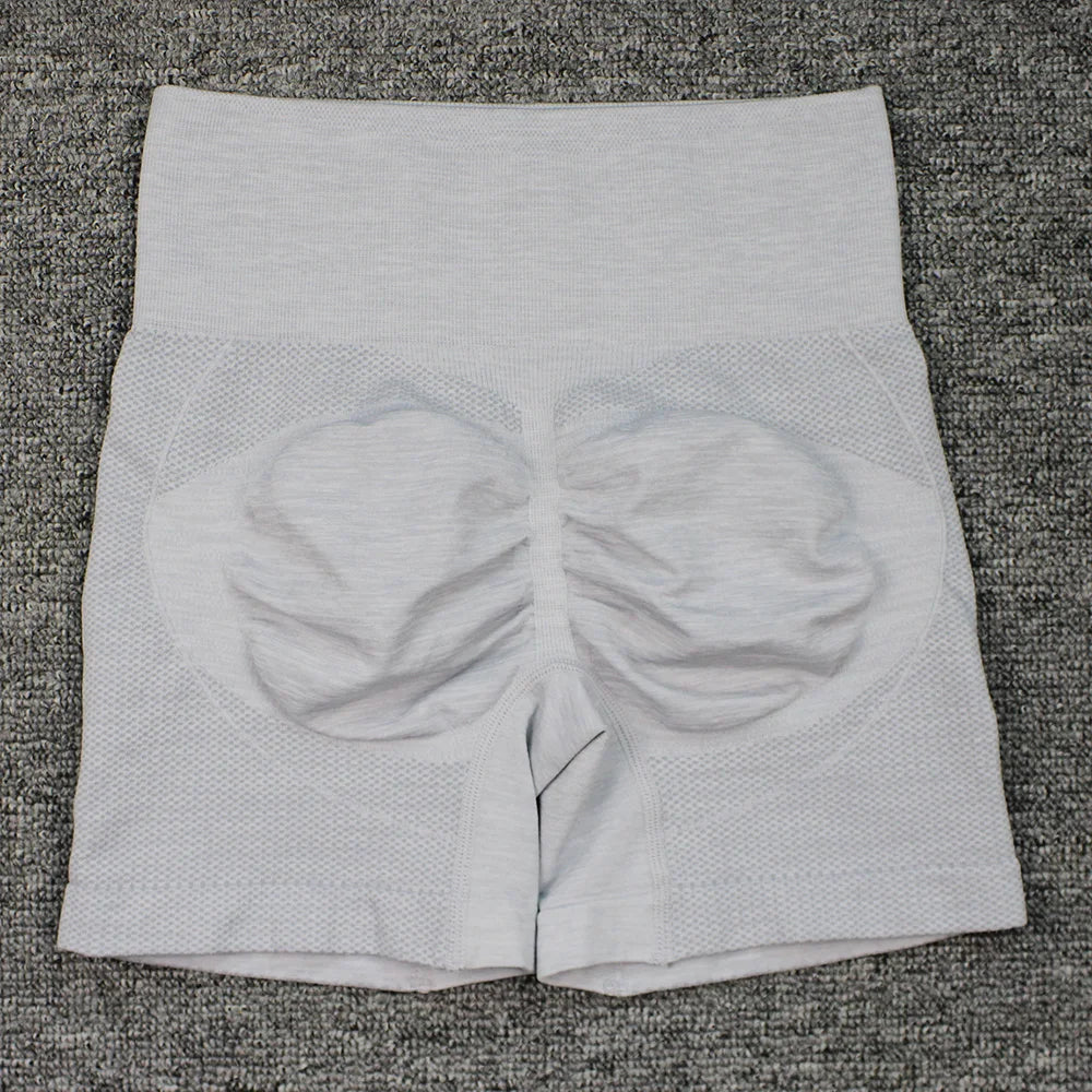 High Elasticity Women's Gym Shorts for Yoga and Fitness
